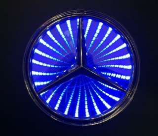   REFLECTIVE LED Light Badge Emblem logo for Mercedes Benz S300L S350