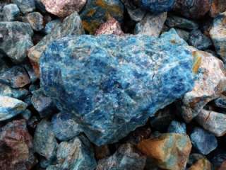 2,268 Carat Lots of Natural Apatite Rough   Over 1 Pound Each 