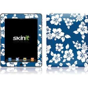    Blue and White skin for Apple iPad