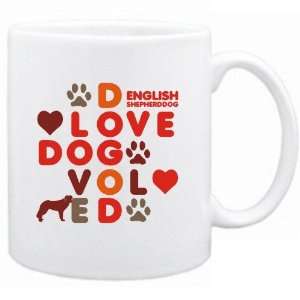  New  English Shepherd Dog / Love Dog   Mug Dog