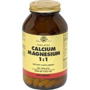  Chelated Calcium Magnesium 11 240 Tabs 3 Pack Health 