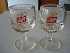 Vintage Set of 2 Schlitz Smaller Beer Glass Mugs/Goblet