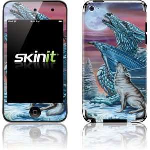  Skinit Wolf Dragon Moon Vinyl Skin for iPod Touch (4th Gen 