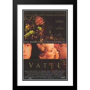  Vatel 20x26 Framed and Double Matted Movie Poster   Style 