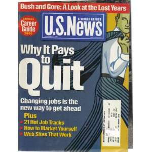   1999 BUSH AND GORE A LOOK AT THE LOST YEARS U.S NEWS Books
