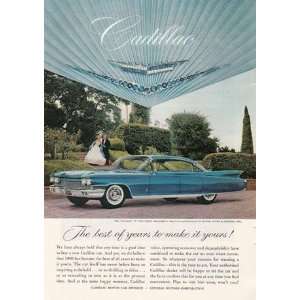    Print Ad 1960 Cadillac Black Starr Gorham Cadillac Books