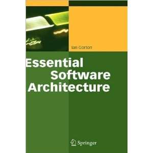   Essential Software Architecture (text only) by J. Gorton  N/A  Books