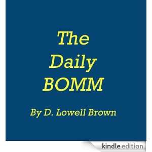   The Daily Bomm (Book of Mormon Moment) Kindle Store D. Lowell Brown