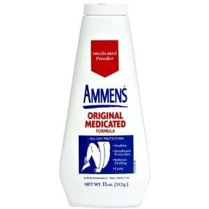  Ammens Medicated Powder Original 11 oz (Quantity of 5 