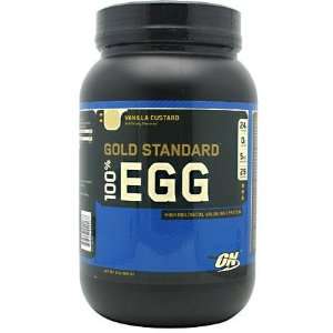   Egg Protein, Vanilla Custard, 2 lbs (909 g)