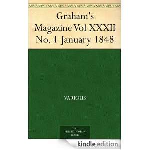 Grahams Magazine Vol XXXII No. 1 January 1848 Various  