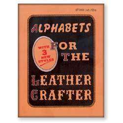 Alphabets for Leather Crafter Book Tandy 61936 00 Text  