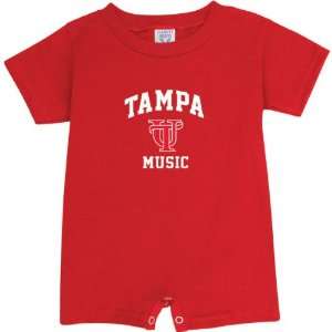  Tampa Spartans Red Music Arch Baby Romper Sports 