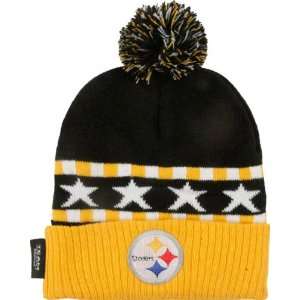  Pittsburgh Steelers Toddler Cuffed Knit Pom Hat Sports 