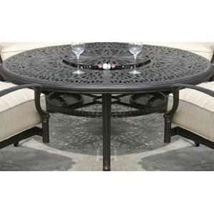   / Firepit Chat Table and Base in Antique Fern Furniture & Decor