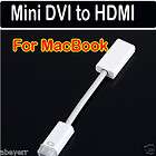 Mini DVI 20 pin Male to HDMI 19 Pin Female adapter Cable for Apple 