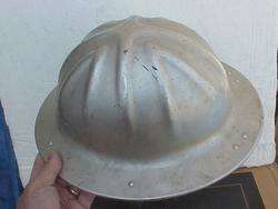 Vintage McDonald BF Aluminum Hard Hat  