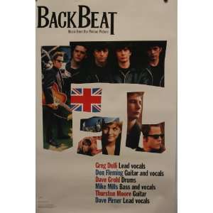 Backbeat Dave Grohl Movie Soundtrack 25x37 Poster 