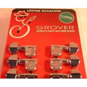  Grover Pedel Steel 210C Guitar Machines Tuners Musical 