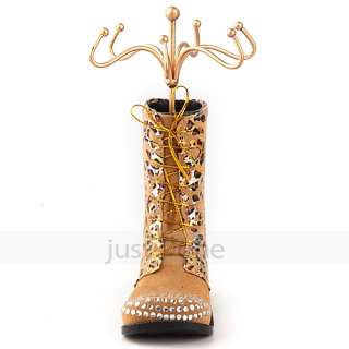 Shoe Tree Jewelry Earring Storage Stand Cosmetic brushes Tools 