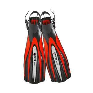  New Mares Excel Plus Open Heel Scuba Diving Fins   Red 