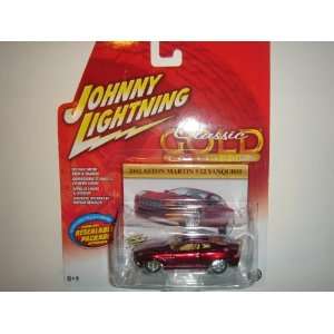   Gold Collection 2002 Aston Martin V12 Vanquish Red Toys & Games