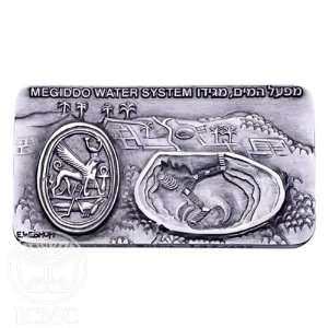 State of Israel Coins Water Systems Hazor   Pewter Medal  