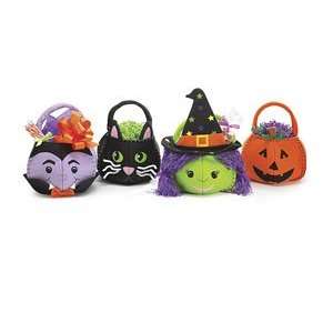  Set of 4 Halloween Felt Bags