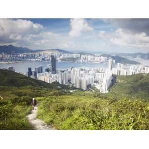  on Trail Through Hills Behind Quarry Bay, Hong Kong, China, Asia 