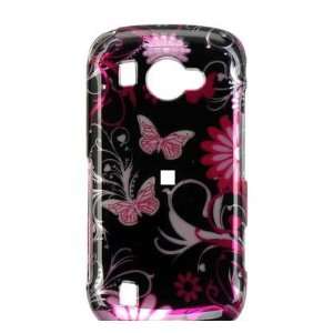Pink Flowers Design Hard Accessory Faceplate Case Cover for Samsung 