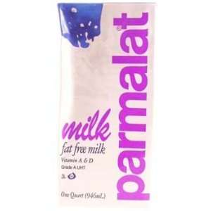 Parmalat Fat Free Milk 1 Qt (Pack of 12)  Grocery 