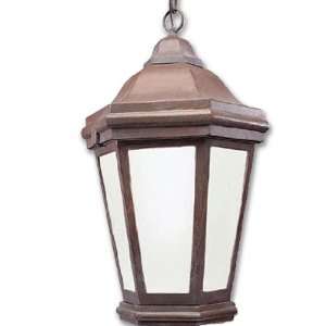    VERONA 1LT HANGING LANTERN FLU BRONZE PATINA