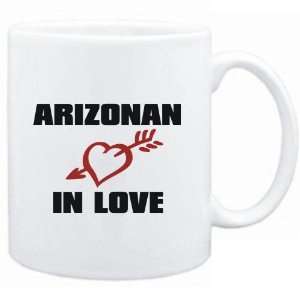  Mug White  Arizonan IN LOVE  Usa States Sports 