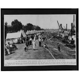  Arkansas City, AR, 1927 Flood, Levee