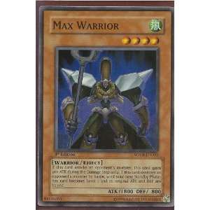    Yugioh SOVR EN003 Max Warrior Super Rare Card Toys & Games