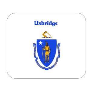  US State Flag   Uxbridge, Massachusetts (MA) Mouse Pad 