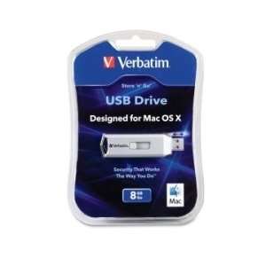  Verbatim 8GB Store n Go USB Flash Drive   Silver 