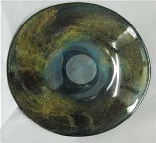 Ioan Nemtoi   Platter Van Gogh   Glass art  