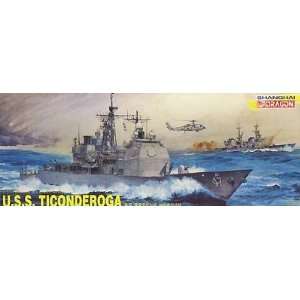  USS Ticonderoga Guided Missile Cruiser 1 350 Dragon Toys 
