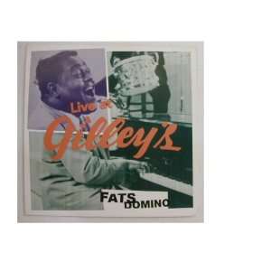  Fats Domino Live At Gilleys Poster Shot Of Him Performing 