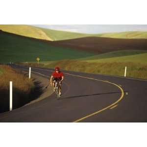   Palouse Country Near Pullman, Washington, USA by Chuck Haney, 72x48