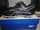 REEBOK  New Reebok Youth Sz 11.5 Soccer Field Cleats Black White 