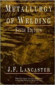   of Welding, (1855734281), J.F. Lancaster, Textbooks   