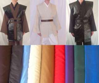 Star Wars Tunic Costume Shirt Anakin Obi Wan Sith Jedi  