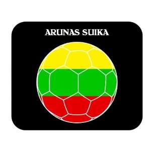  Arunas Suika (Lithuania) Soccer Mouse Pad 