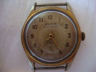 Wrist watch ELVA Ancre 15J, Swiss, 1950`s  