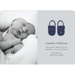    Babys Got a New Pair of Shoes Photo Baby Announcements Baby