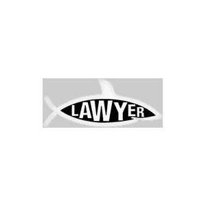 Lawyer Shark emblem. Lawyers take bigger bites Now offered at a 