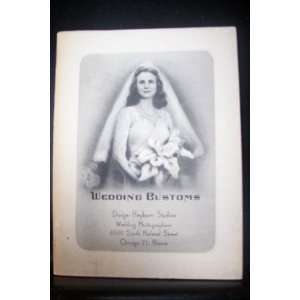    Wedding Customs (Dodge hepburn Studios) Evelyn Murray Books