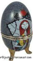 Nightmare Before Christmas Sally Ceramic Easter Egg Box  